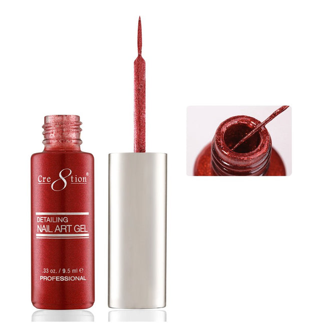 Cre8tion - Detail Nail Art Gel 9.5ml (93 New Colors)
