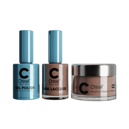 Chisel - Gel & Lacquer & Dip Trio Solid (#01 - #100) - NEW 2024