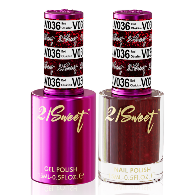 21Sweet - Gel & Lacquer Duo (#01 - #100) - NEW 2024