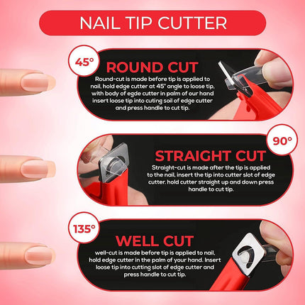 Kupa - Manipro Acrylic Nail Tip Cutter (Many Colors)