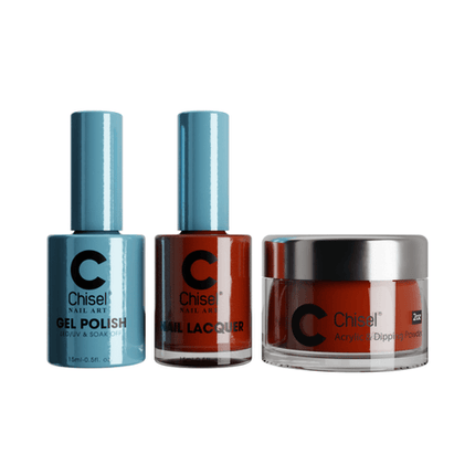 Chisel - Gel & Lacquer & Dip Trio Solid (#01 - #100) - NEW 2024