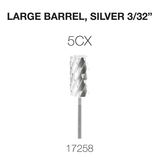 Cre8tion - Carbide Silver - Small & Large - 3/32 - Original