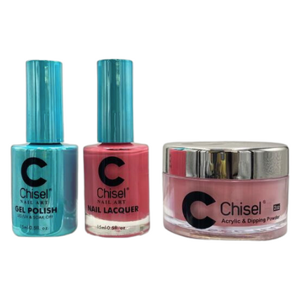 Chisel - Gel & Lacquer & Dip Trio Solid (#01 - #100) - NEW 2024