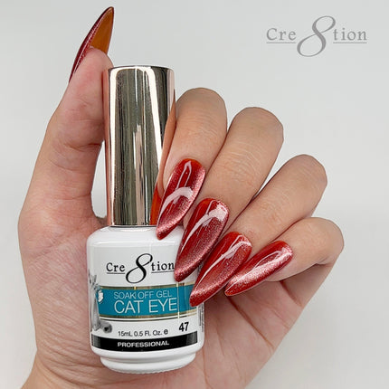 Cre8tion - Cat Eye Gel 15ml (#01 - #73)