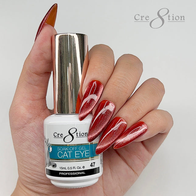 Cre8tion - Cat Eye Gel 15ml (#01 - #73)