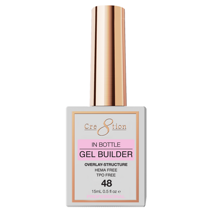 Cre8tion Gel Collection - Overlay/ Brush on Builder 0.5oz 48