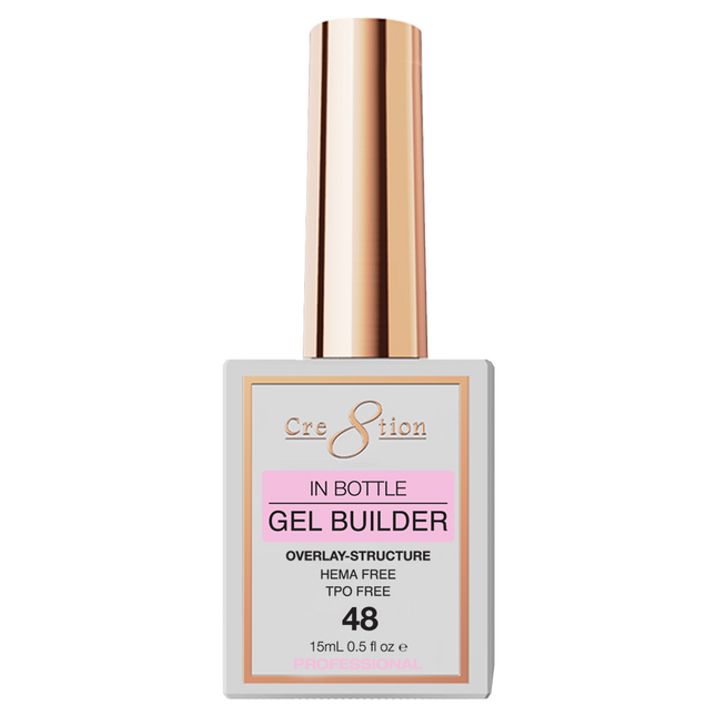 Cre8tion Gel Collection - Overlay/ Brush on Builder 0.5oz 48