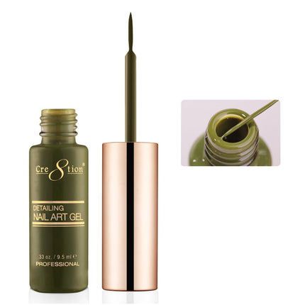 Cre8tion - Detail Nail Art Gel 9.5ml (93 New Colors)