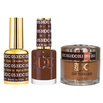 DND - DC Gel & Lacquer & Dip Trio (#01 - #70)