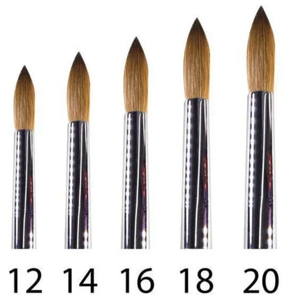 TNM - Beauty Plus Kolinsky 111 A+ Brush Size: 14 - 16 - 18