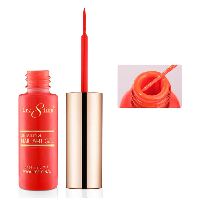 Cre8tion - Detail Nail Art Gel 9.5ml (93 New Colors)