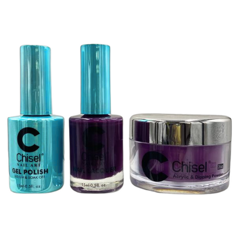 Chisel - Gel & Lacquer & Dip Trio Solid (#01 - #100) - NEW 2024