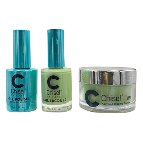 Chisel - Gel & Lacquer & Dip Trio Solid (#01 - #100) - NEW 2024