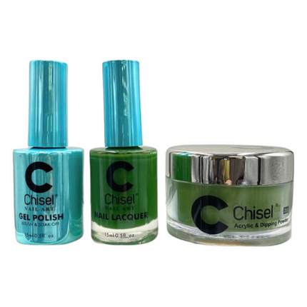 Chisel - Gel & Lacquer & Dip Trio Solid (#01 - #100) - NEW 2024