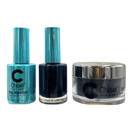 Chisel - Gel & Lacquer & Dip Trio Solid (#01 - #100) - NEW 2024