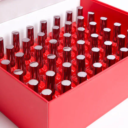 Chance Red London Collection 0.5oz - 48 Colors w/ 1 Color Booklet, 1 Color Board & 24 Top Diamond 0.5oz