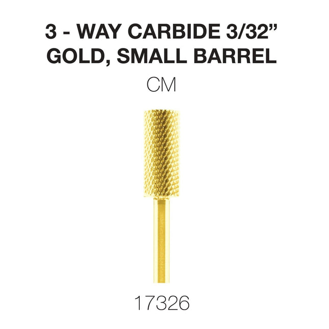 Cre8tion - Carbide Gold - Small & Large 3/32 - 3Way