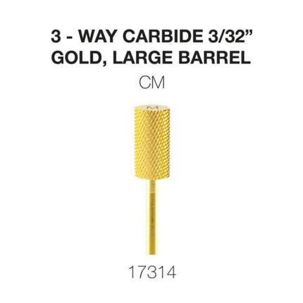 Cre8tion - Carbide Gold - Small & Large 3/32 - 3Way