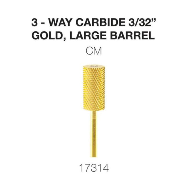 Cre8tion - Carbide Gold - Small & Large 3/32 - 3Way