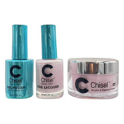 Chisel - Gel & Lacquer & Dip Trio Solid (#01 - #100) - NEW 2024