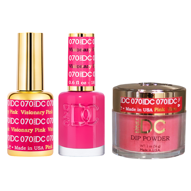 DND - DC Gel & Lacquer & Dip Trio (#01 - #70)