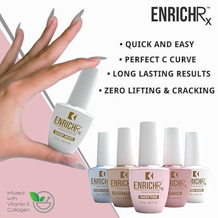 Kupa - GelFinity Builder Gel 17ml (Clear, Pink, White, Peach)