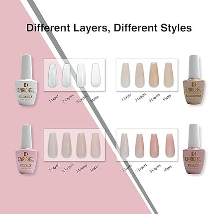 Kupa - GelFinity Builder Gel 17ml (Clear, Pink, White, Peach)