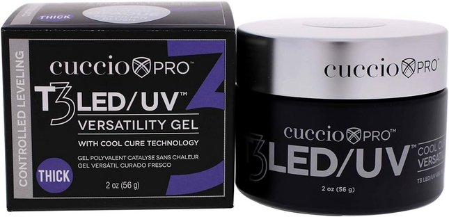 Cuccio T3 LED/UV Controlled Leveling Gel - Opaque Brazilian Blush