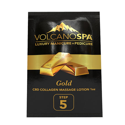 Volcano - Pedicure Deluxe 5in1 (Case 36 Boxes) - Gold