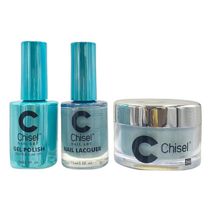 Chisel - Gel & Lacquer & Dip Trio Solid (#01 - #100) - NEW 2024