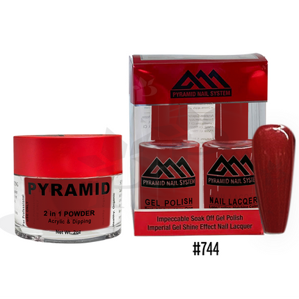 Pyramid - Gel & Lacquer & Dip Trio (#701 - #772) - NEW 2024