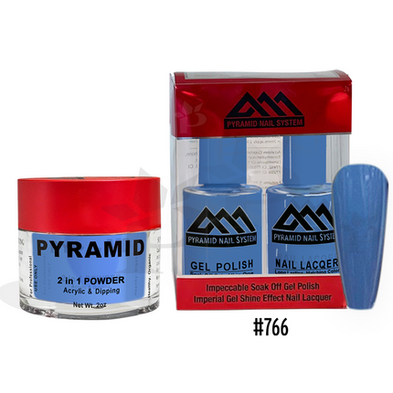 Pyramid - Gel & Lacquer & Dip Trio (#701 - #772) - NEW 2024