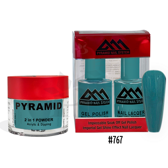 Pyramid - Gel & Lacquer & Dip Trio (#701 - #772) - NEW 2024