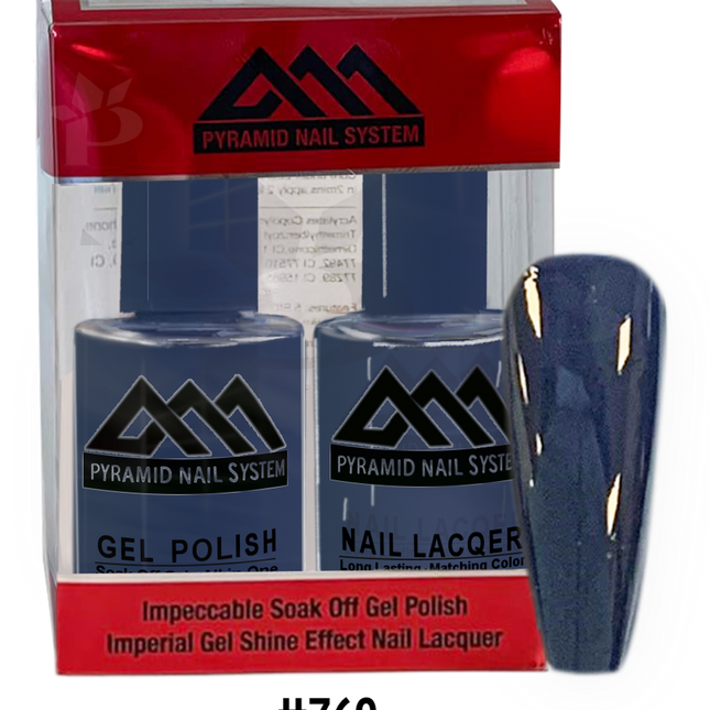Pyramid - Gel & Polish Duo (#701 - #772) - NEW 2024