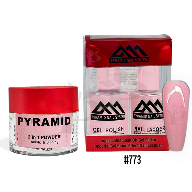 Pyramid - Gel & Lacquer & Dip Trio (#773 - #844) - NEW 2024