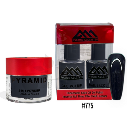 Pyramid - Gel & Lacquer & Dip Trio (#773 - #844) - NEW 2024