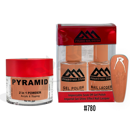 Pyramid - Gel & Lacquer & Dip Trio (#773 - #844) - NEW 2024