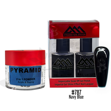 Pyramid - Gel & Lacquer & Dip Trio (#773 - #844) - NEW 2024