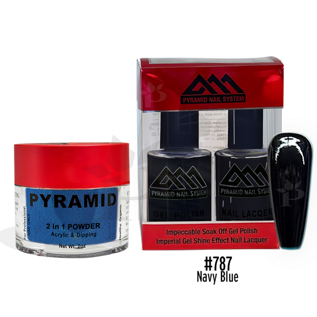 Pyramid - Gel & Lacquer & Dip Trio (#773 - #844) - NEW 2024
