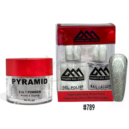 Pyramid - Gel & Lacquer & Dip Trio (#773 - #844) - NEW 2024