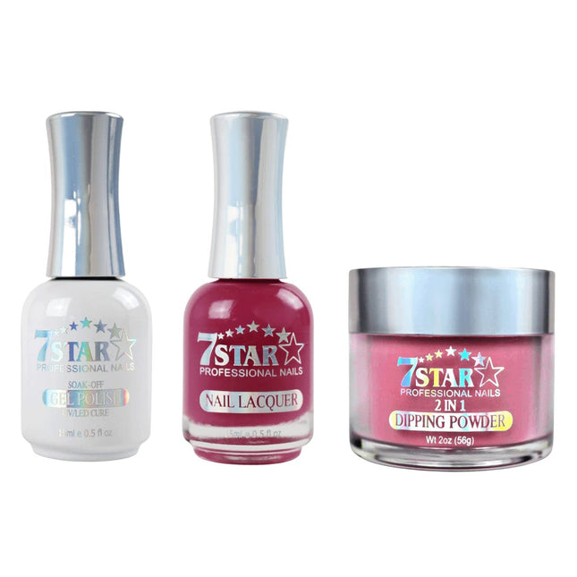 7 Star - Gel & Lacquer & Dip Trio (#438 - #461) - NEW