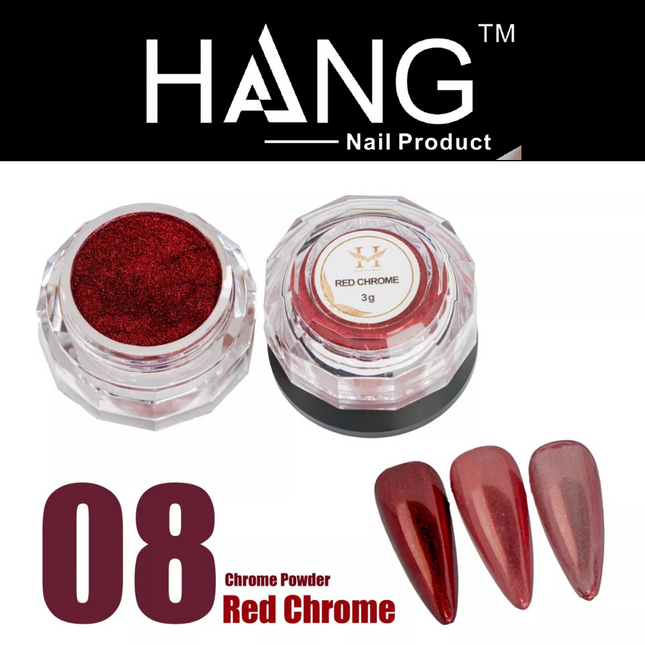 Hang New Collection Chrome Effects 12 Color - Leading Fashion w/ Color Display #01 - #12