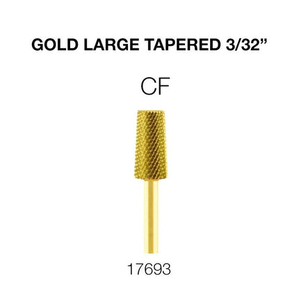 Cre8tion - Gold Carbide - Large Tapered - 3/32