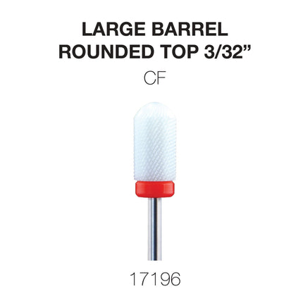 Cre8tion Ceramic Large Barrel - Rounded Top - 3/32