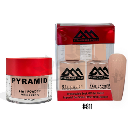 Pyramid - Gel & Lacquer & Dip Trio (#773 - #844) - NEW 2024