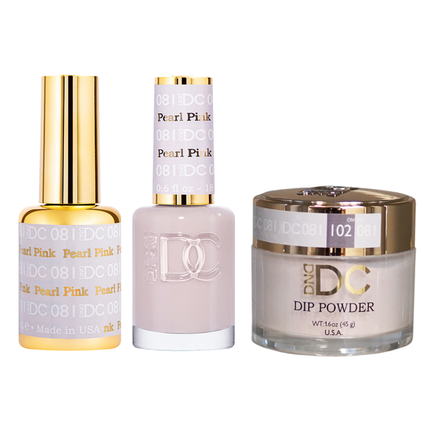 DND - DC Gel & Lacquer & Dip Trio (#71 - #144)