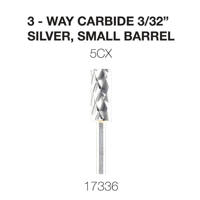 Cre8tion - Carbide Silver - Small & Large 3/32 - 3Way