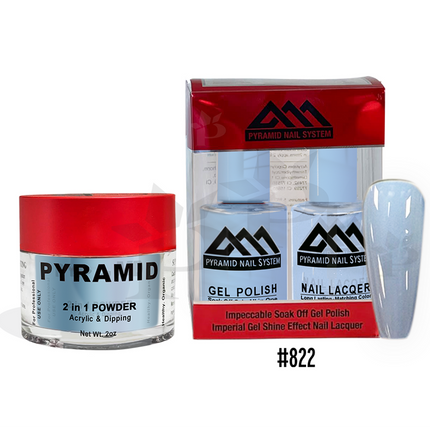 Pyramid - Gel & Lacquer & Dip Trio (#773 - #844) - NEW 2024