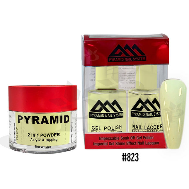 Pyramid - Gel & Lacquer & Dip Trio (#773 - #844) - NEW 2024