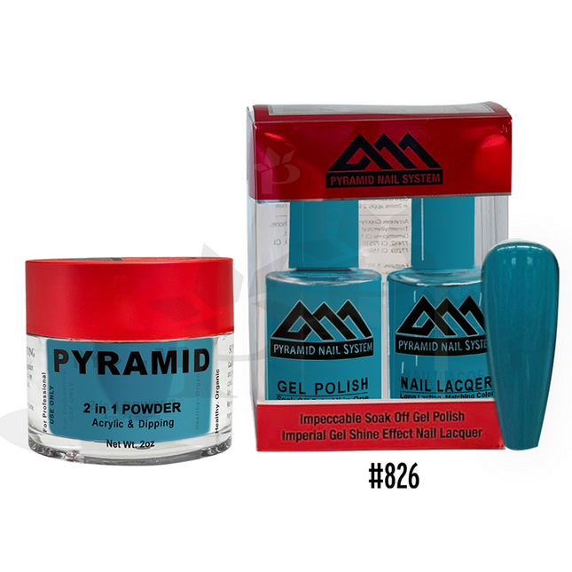 Pyramid - Gel & Lacquer & Dip Trio (#773 - #844) - NEW 2024